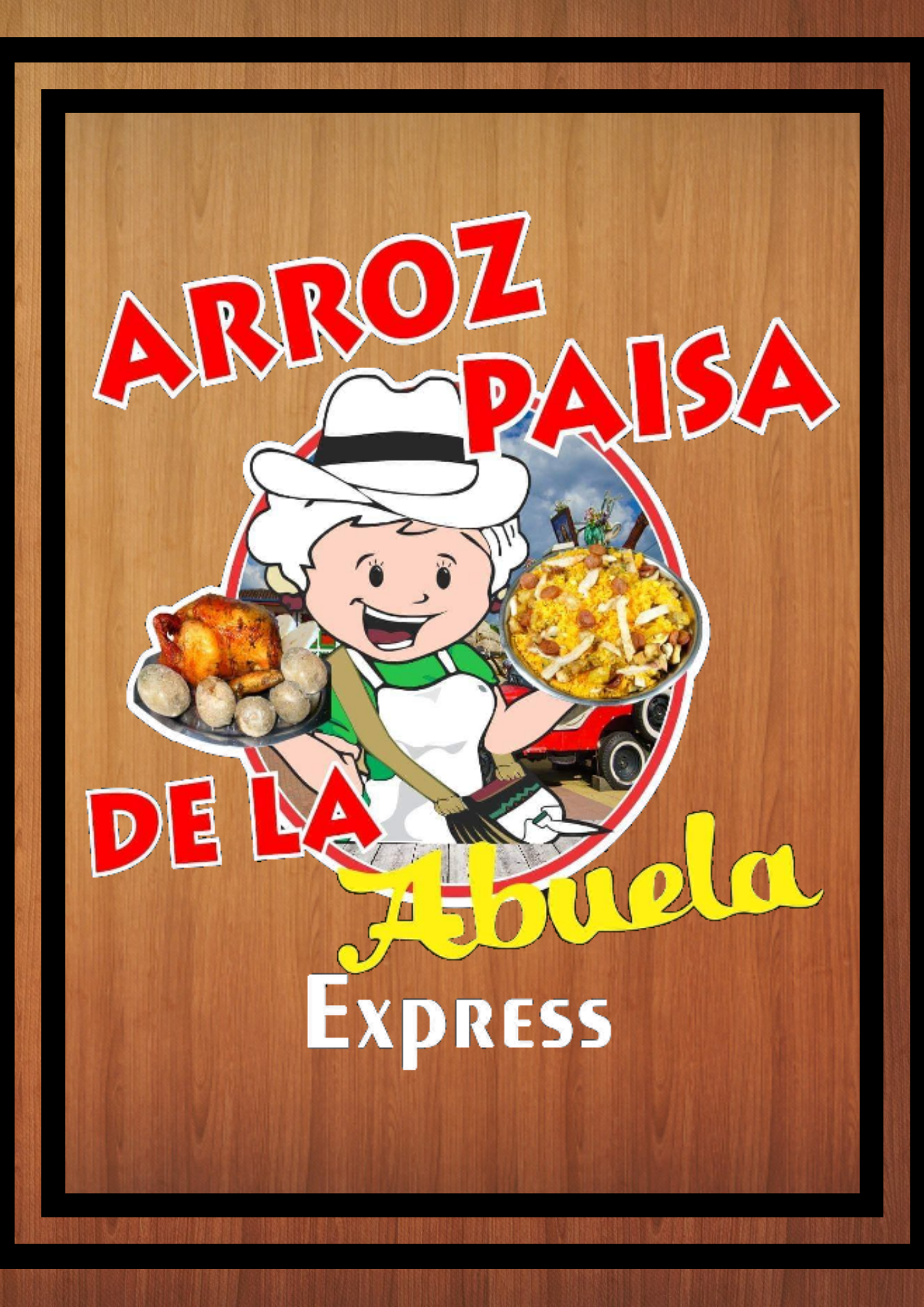 Carta de Arroz Paisa de la Abuela — página 1