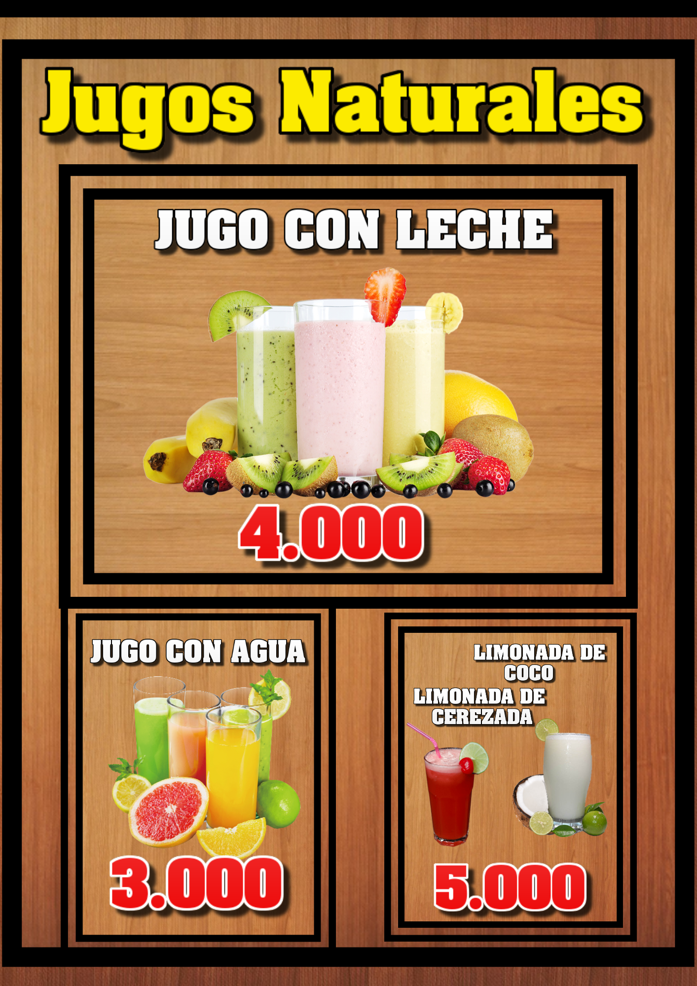 Carta de Arroz Paisa de la Abuela — página 6