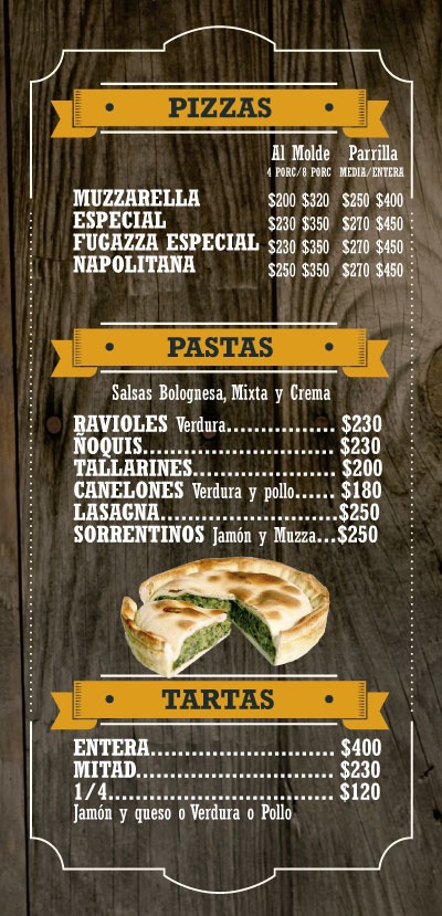 Carta de Pollo Stok — página 1