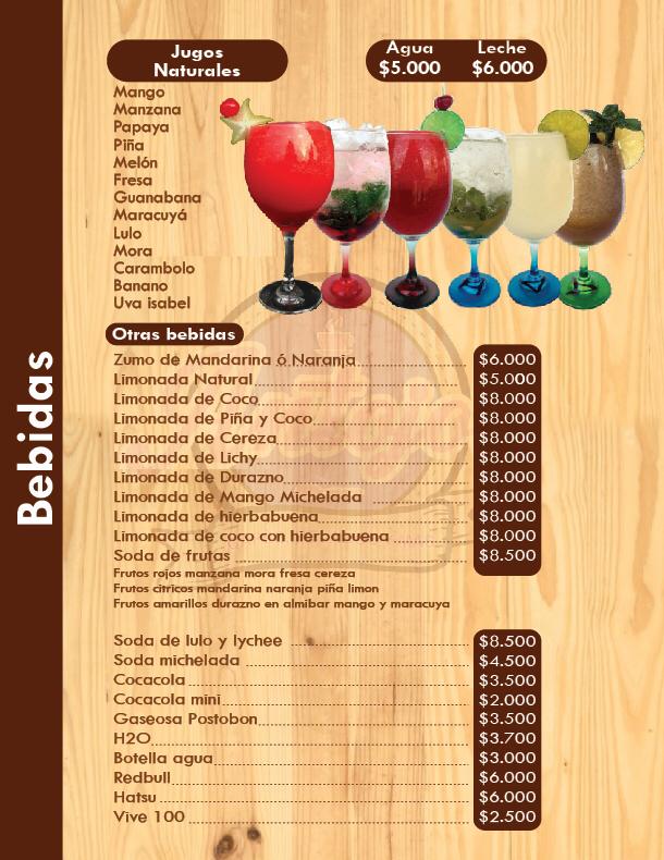 Carta de Antojos — página 5