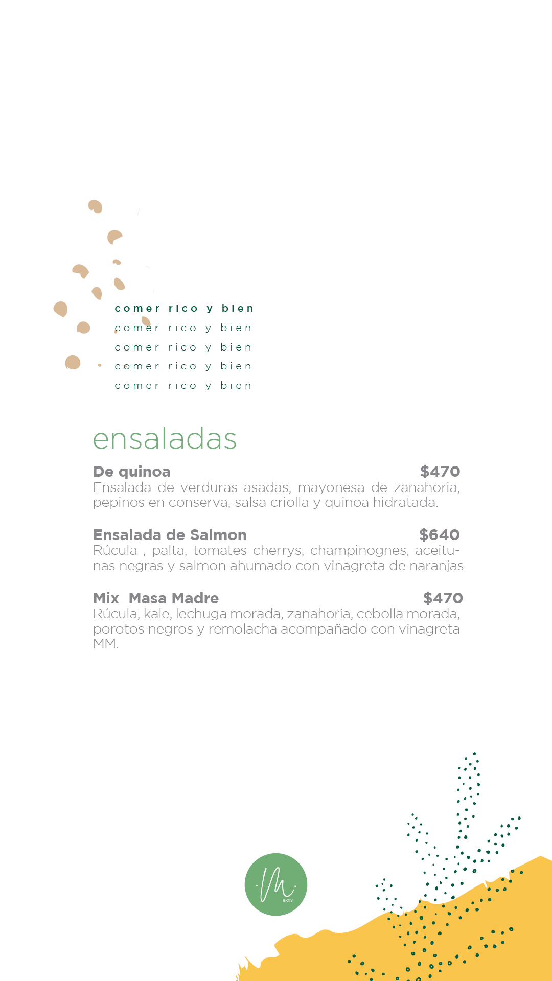 Carta de Masa Madre en Rosario, Santa Fe — página 7