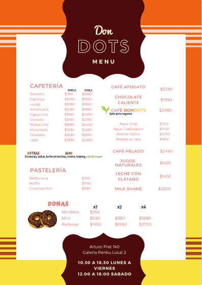Carta de Don Dots en Rengo — página 1