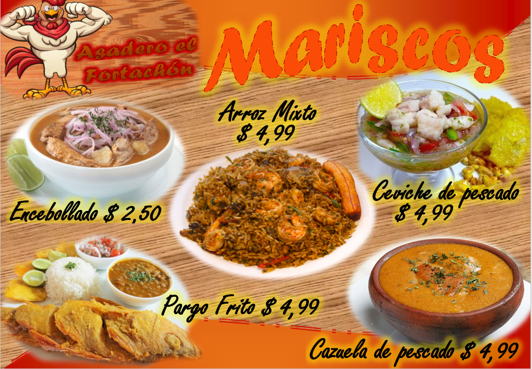 Carta de Restaurante Asadero El Fortachòn en quito, pichincha — página 2