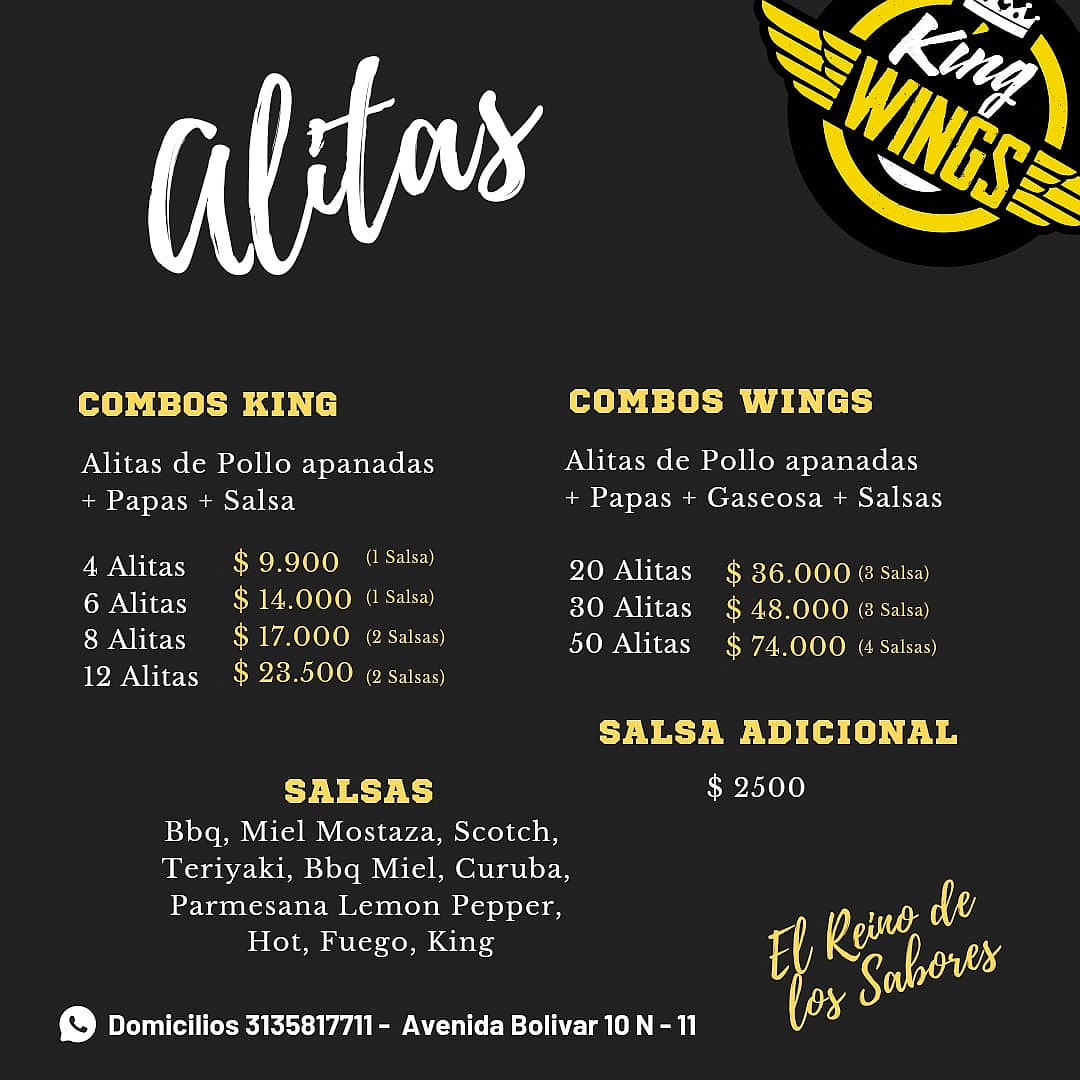 Carta de King Wings en Armenia — página 1