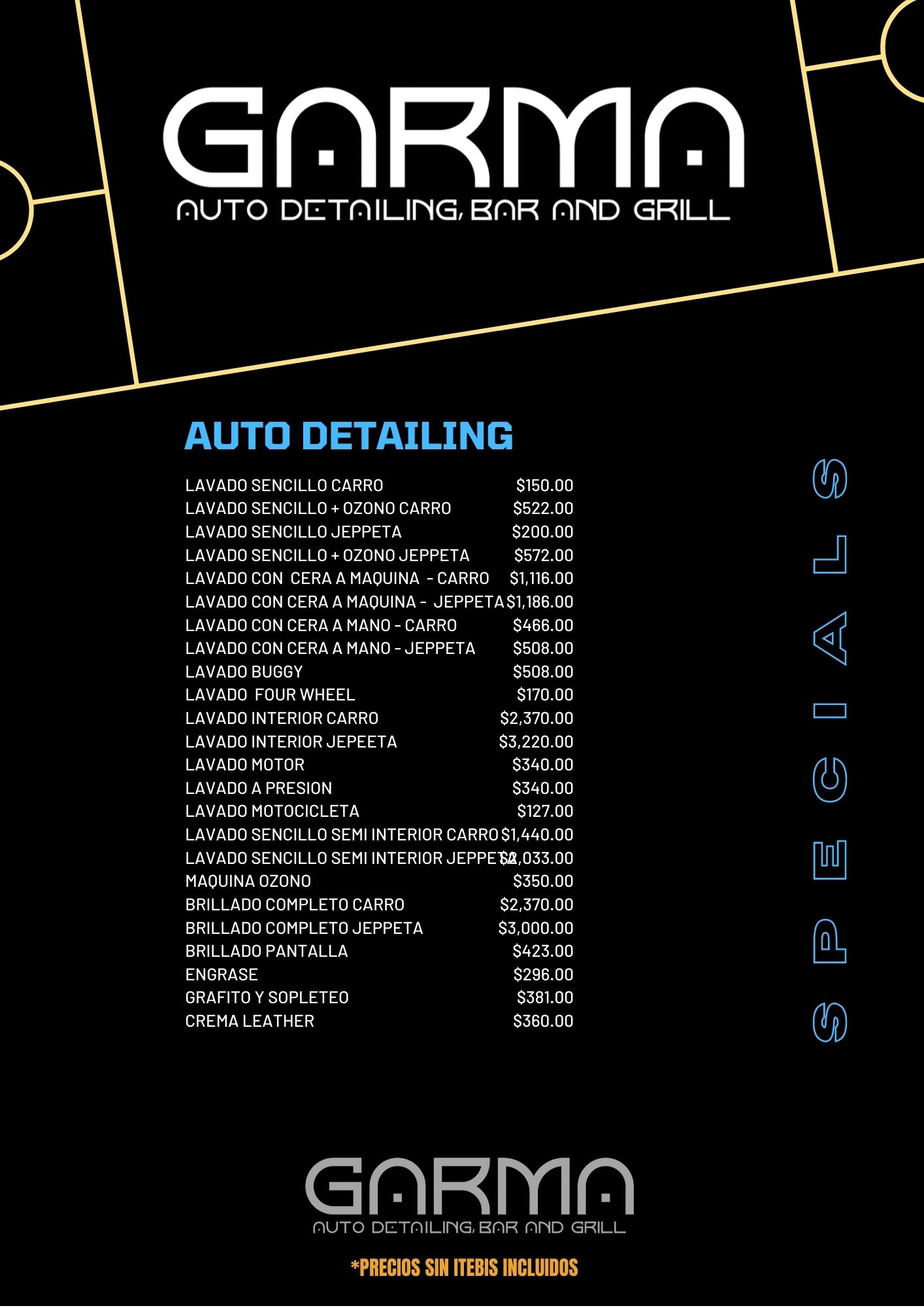 Carta de garma en Santo Domingo este, santo domingo  — página 2