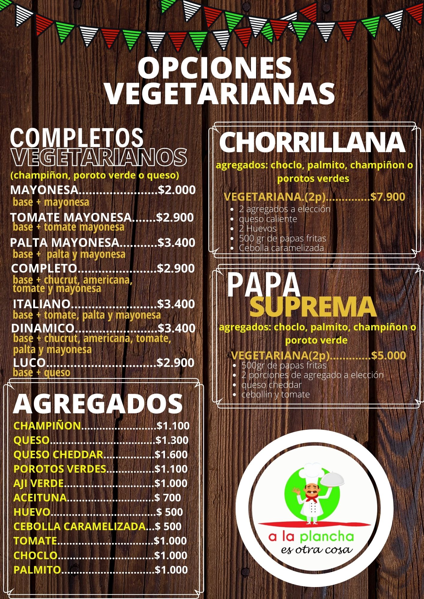 Carta de A La Plancha Es Otra Cosa en no — página 3