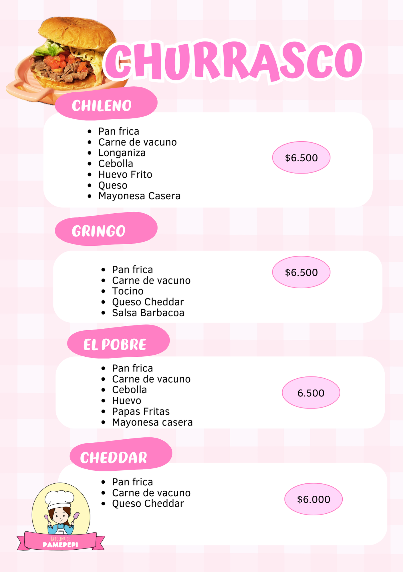 Carta de Pamepepi en Puerto Montt, Los Lagos — página 13