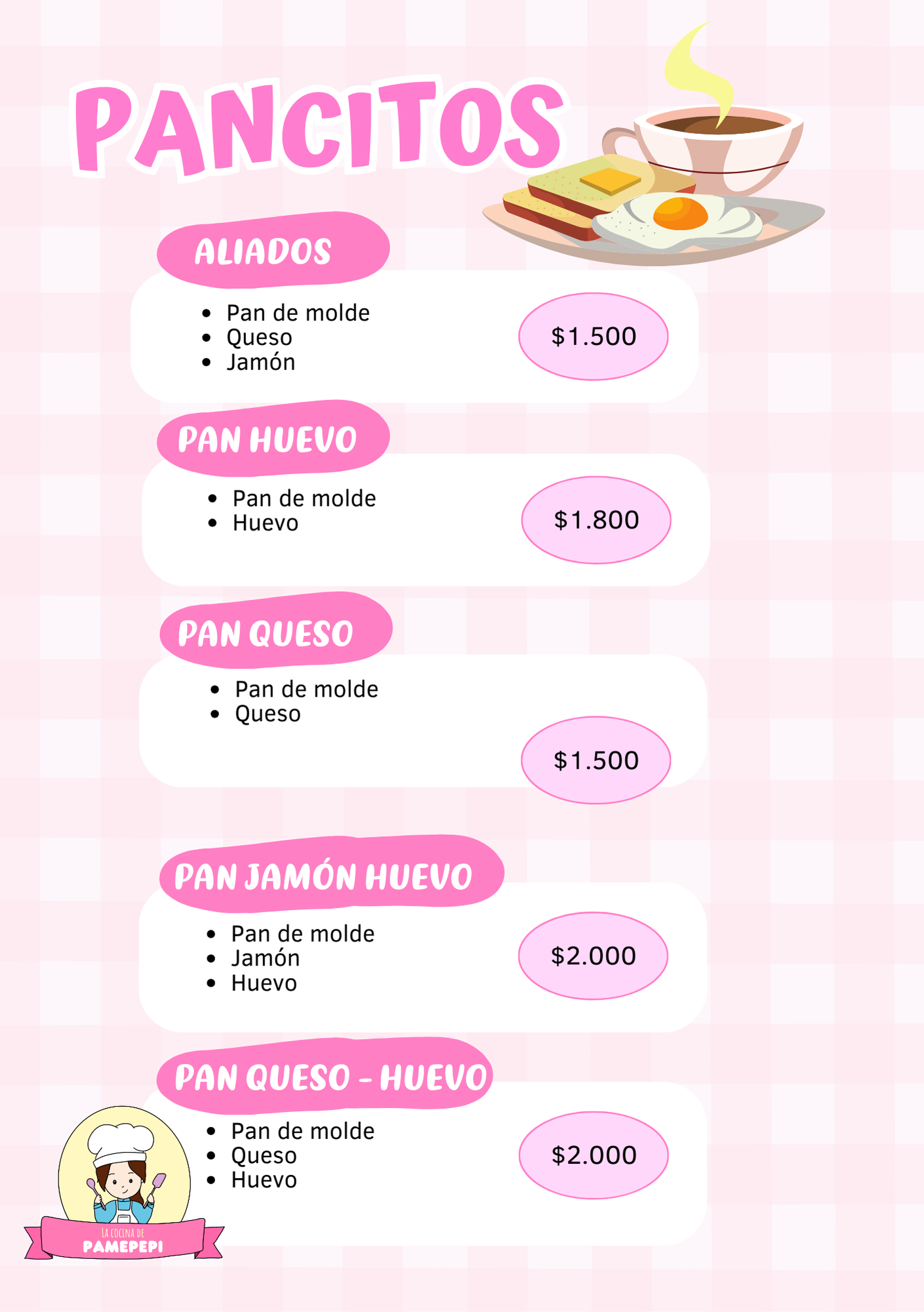 Carta de Pamepepi en Puerto Montt, Los Lagos — página 4