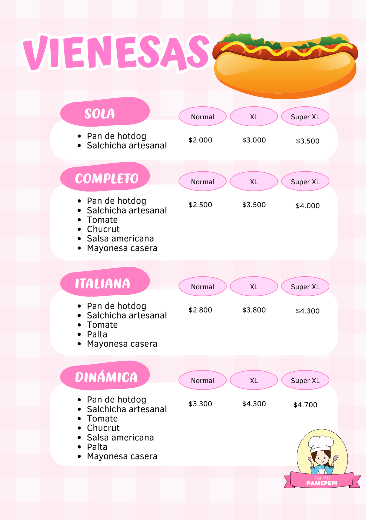 Carta de Pamepepi en Puerto Montt, Los Lagos — página 7