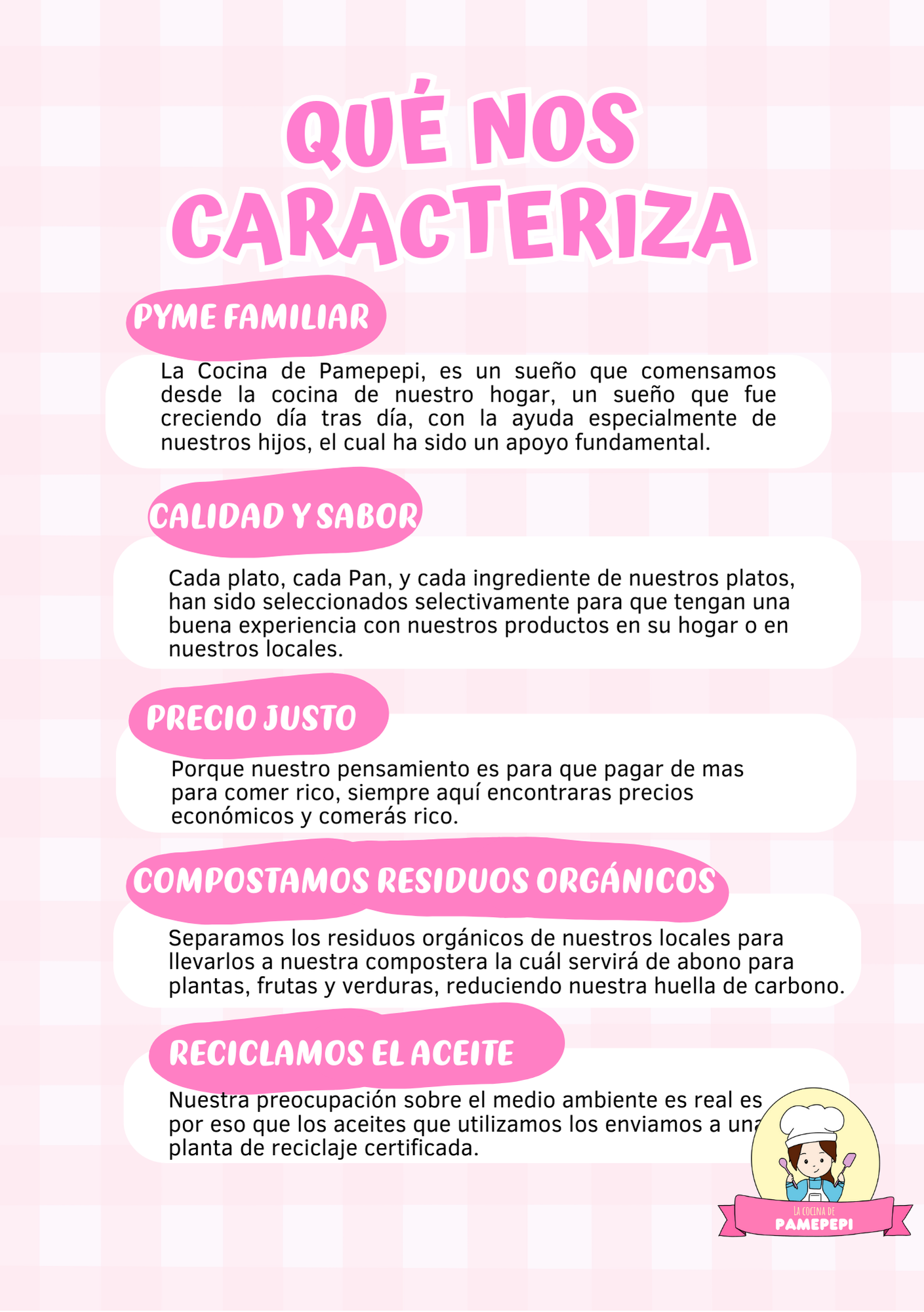 Carta de La Cocina de Pamepepi en Puerto Montt, Los Lagos — página 18