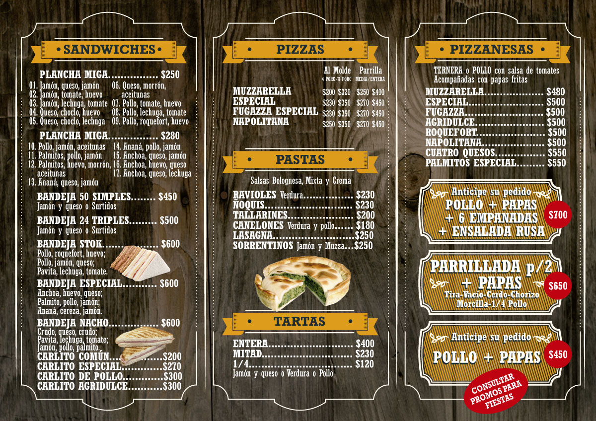 Carta de Pollo Stok — página 2